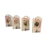 Set Martisoare Traditionale, Primavara, Multicolor, 4 buc