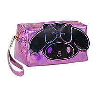 Portfard cosmetic Hello Kitty, 100% poliuretan, pentru copii
