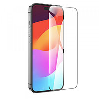 Folie de protectie Ecran HOCO G14 pentru Apple iPhone 15 Pro, Sticla Securizata, Full Glue, Set 10 bucati, 5D,