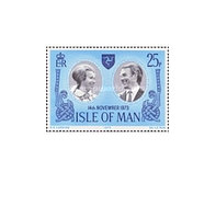 Isle of Man 1973 - Princess Ann si Captain Mark Philips, neuzata