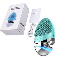 Dispozitiv de Curatare si Masaj Facial cu Lumini LED (albastra, rosie, violet), 5 Niveluri diferite de reglare