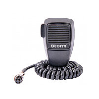 Microfon Statie Radio Storm, conector 4 pini, Condensator