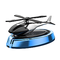 Aromadifuzor auto solar premium Elicopter, albastru, aromă Ocean