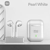 Casti fara fir J18, wifi, stereo, cu microfon, bluetooth, touch, rezistent la apa, cu anulare a zgomotului,