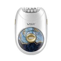 Epilator electric fara fir, VGR 3 in 1, acumulator, 2 viteze, Premium