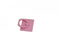 Suport tip inel pentru telefon, Kitty Ring, patrat, autoadeziv, Roz