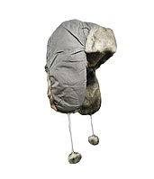 Caciula tip Aviator, King Cap colection, pentru femei, diametru 18 cm, Gri