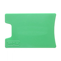 Husa Card-uri cu blocare RFID, GoldenCase®, cu loc pentru 3 card-uri, Verde