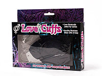 Catuse BDSM 53X Love Cuffs Black Plush