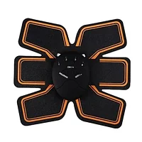 Centura electrostimulare FOXMAG24, Six Pack abdominala, negru