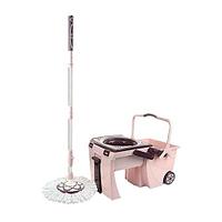 Set de curatenie galeata telescopica 5L si mop rorativ tija reglabila cu sistem de inclinare 180 °, FOXMAG24®