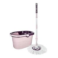 Set de curatenie galeata 10L si mop rorativ tija reglabila cu sistem de inclinare 180 °, FOXMAG24®