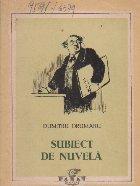 Subiect de nuvela