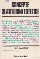 Concepte si atitudini estetice
