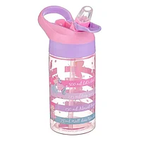 Sticla de Apa pentru copii, AVA, 0% BPA Mecanism Pop-Up Model Balerine 0, 5 L