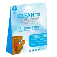 Pungi absorbante de umezeala, dezumidificator fara miros, pentru sertare, dulapuri si genti, 3 buc x 30 g