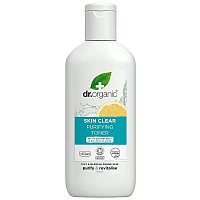 Loțiune tonica facială pentru curățarea porilor Dr. Organic Skin Clear 200 ml