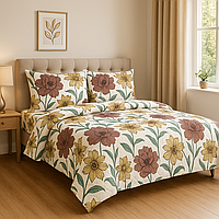Set lenjerie pat dublu cu pilota reversibila Alia 200x220 cm