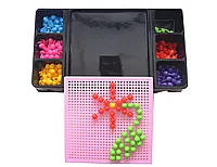 Mozaic cu piese din plastic multicolor 2