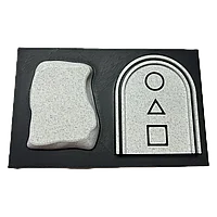 Joc Squid Game - Glass Stepping Stones Flying Stone, printat 3D, imitatie de marmura