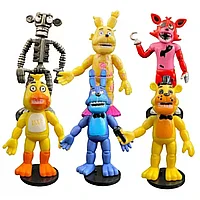 Set 6 Figurine Five Nigths at Freddys, Foxy Funko Pop, Tnagora®, 9 cm