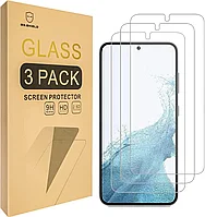 Folii de ecran compatibil cu Samsung Galaxy S23+5G, duritate 9H, transparent set de 3