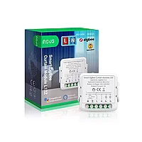 Comutator inteligent pentru perdele si draperii, Nous, ZigBee, Smart Curtain 1/2 canale, L12Z