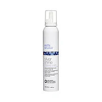 Spuma pentru neutralizarea tonurilor de galben, Milk Shake, Silver Shine Whipped Cream, 200ml