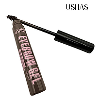 Ushas Eyebrow Gel 03 , Gel sprancene brun inchis, fixare si culoare intensa, BaoBao