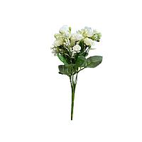 Buchet de flori artificiale cu trandafir, plastic, multicolor, M2