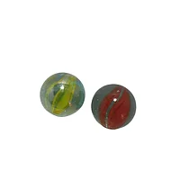 Set 2 Bile sticla pentru Pop It - Antistres, Fidget Toys, 15mm, Multicolor