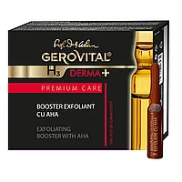Fiole Booster Exfoliant Gerovital H3 Derma+ Premium Care cu AHA 4 buc x 2 ml