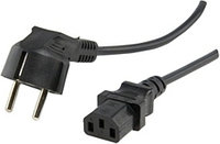 CABLU alimentare GEMBIRD 1.8m, intrare Shucko, iesire C13, 6A, bulk, black,