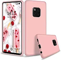 Husa compatibila cu Huawei Mate 20 Pro, anti-soc, subtire, elstica, Roz