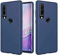 Husa compatibila cu Huawei P30 Pro, anti-soc, subtire, elstica, Albastru