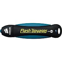 MEMORIE USB 3.0 CORSAIR 32 GB, cu capac, carcasa cauciuc, negru / albastru,