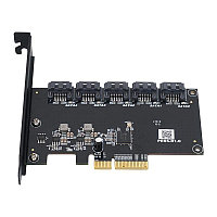 Adaptor, extender 5 porturi SATA 3.0, PCI- Express, produs bulk-fara amabalaj, Orico