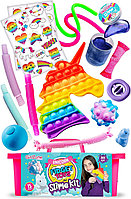 Set de joaca unicorn Fidget Toys pentru fete cu joacarii senzoriale, Squishy, Slime, Pop It ASMR, Minge