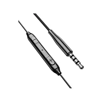 Casti Audio cu Fir Universale Premium WiWu Jack 3.5mm Microfon pe fir si volum Control pentru Samsung, Huawei,