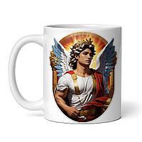 Cana alba personalizata,Zeul grec Eros,INOVATIX®. 330ml