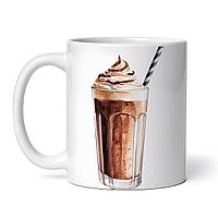 Cana alba personalizata,Capucino cu frisca,INOVATIX®. 330ml