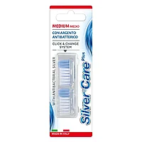 Set 2 rezerve periuta Silver Care medium