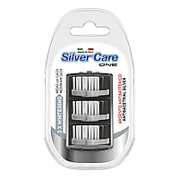 Set 3 rezerve Silver Care One Whitening Medii cap argint, actiune antibacteriana naturala si continua