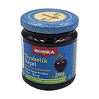 DULCEATA DE VISINE diabetic CU INDULCITOR, Traditional turcesc, FARA ZAHAR ADAUGAT, 240 gr, KOSKA
