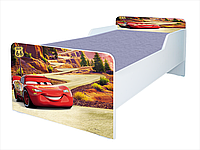 Pat Cars, 180x80 cm, protectie si saltea inclusa