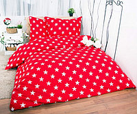 Lenjerie de pat copii Stars red
