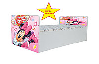 Pat Aero Minnie Mouse, cu saltea, 130x60 cm