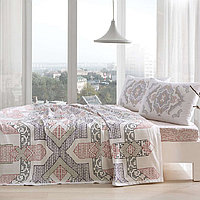 Set Lenjerie si Cuvertura Vanida Roz (Bumbac 100%)