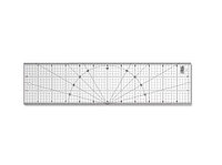 MQR Rigla gradata 15X60cm patchwork - Olfa