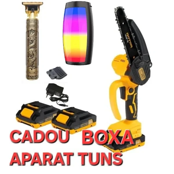 Fierastrau cu lant si acumulator ROTOR RMC21-6, 12m s, 21V 2Ah - foto 1 - id-p104565888